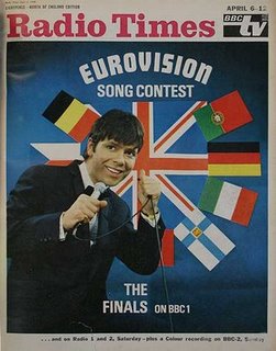 cartel eurovisión años 60