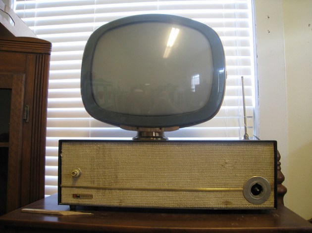 old tv. dazed