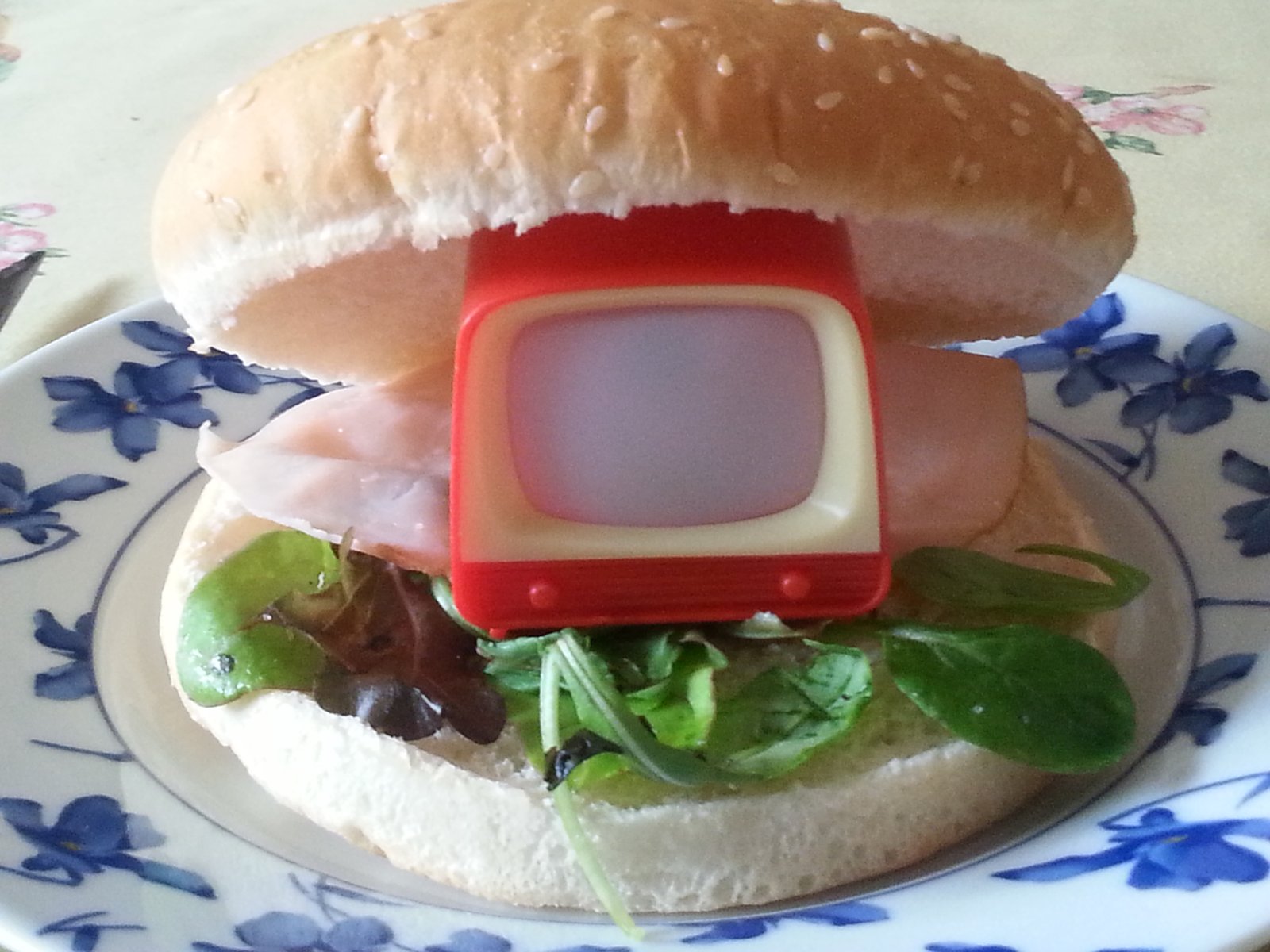 hamburguesa dentro