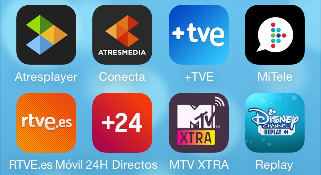Acerca de las aplicaciones Second Screen de las cadenas españolas