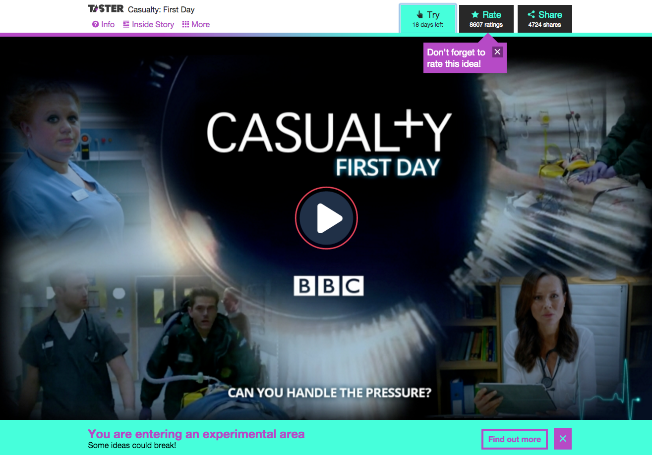 4_BBC Taster. Transmedia