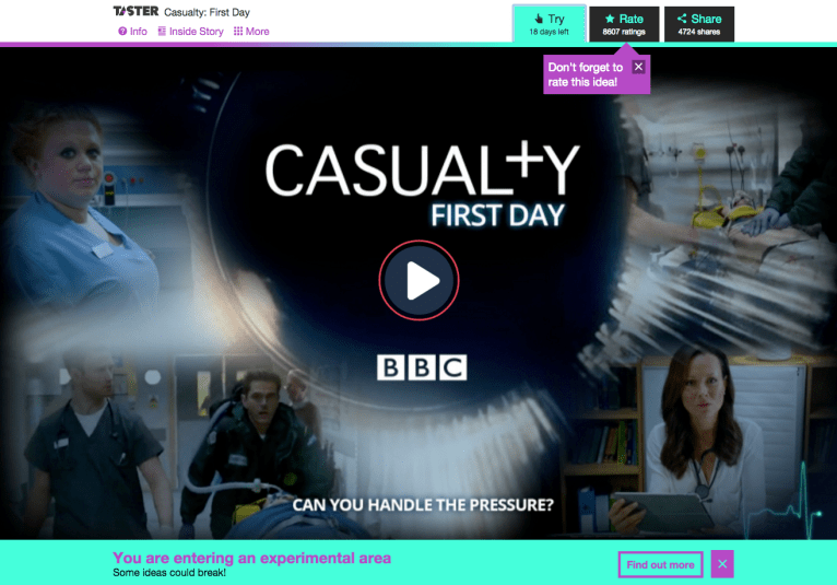 4_BBC Taster. Transmedia