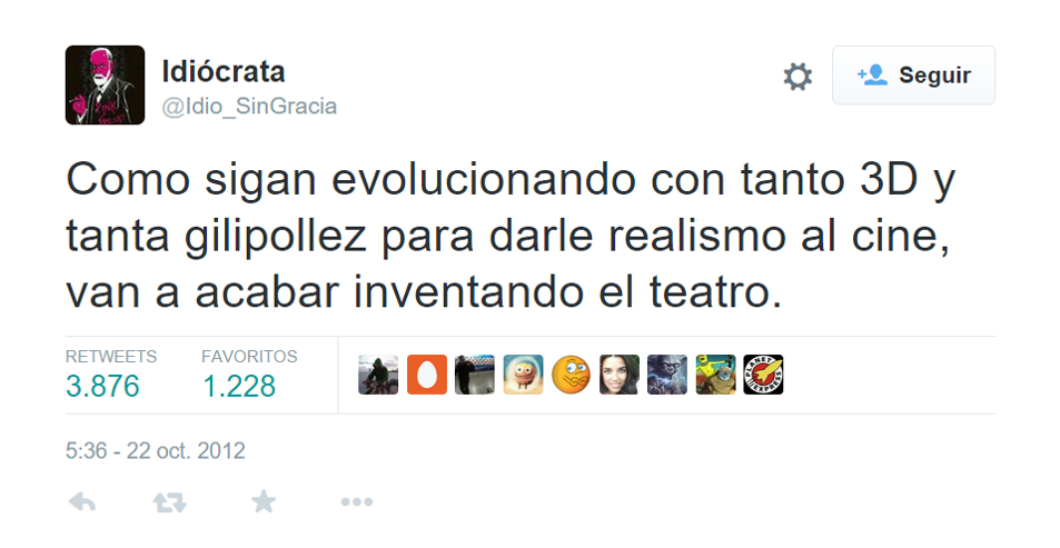 tweet teatro