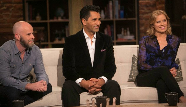 Dave Erickson, Cliff Curtis, Kim Dickens - Talking Dead _ Season 5, Episode 18 - Photo Credit: Jordin Althaus/AMC