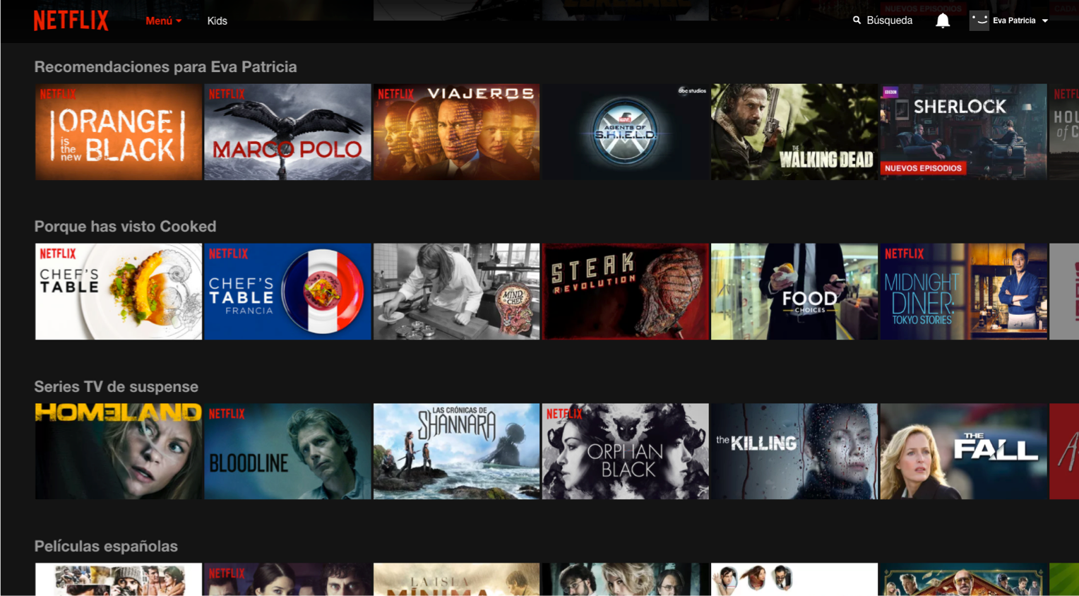 interfaznetflix